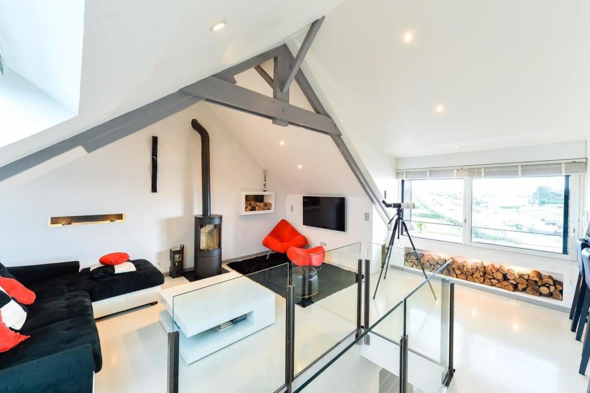 Luxury Loft Vue Mer Exceptionnelle 180 Ploemeur Buitenkant foto